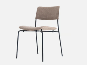 STILO - Fabric chair and steel base _ grado design